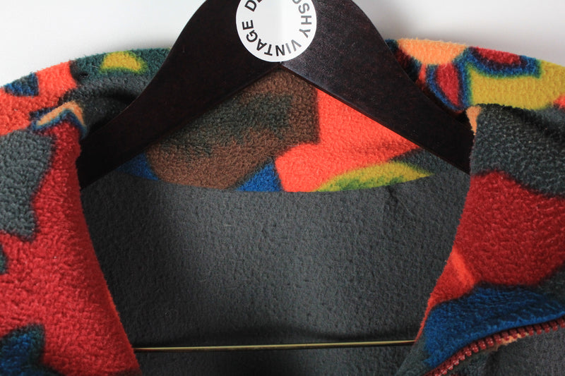 Vintage Fleece Half Zip Large