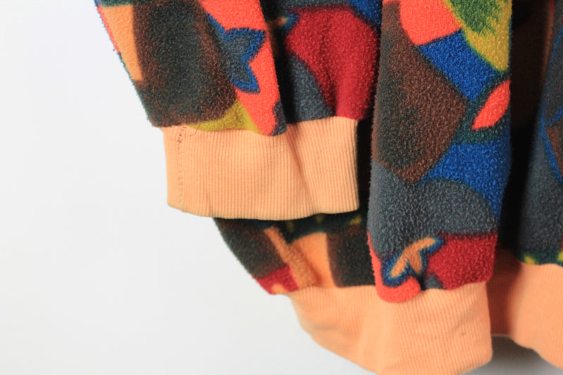 Vintage Fleece Half Zip Large