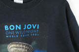 Vintage Bon Jovi One Wild Night 2001 T-Shirt Large