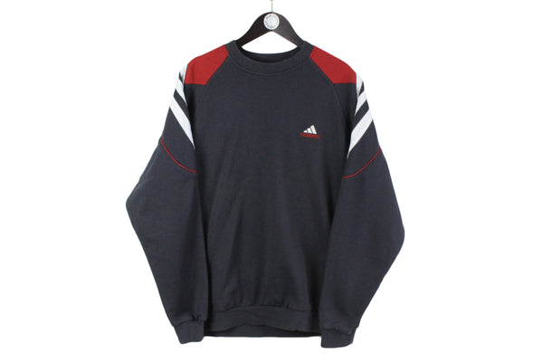 Vintage Adidas Tracksuit XXLarge size men's sport pullover and pants crewneck authentic athletic cotton long sleeve crewneck basic 90's retro outfit