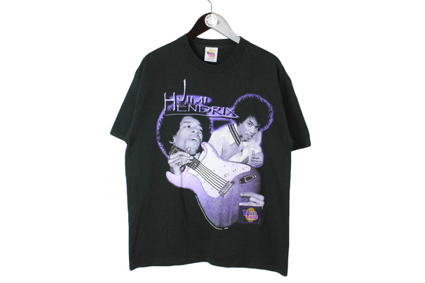 1997 JIMI HENDRIX TouchTone made in USA vintge t shirt authentic Tour tee 90s pop music band concert clothing black big logo rare official