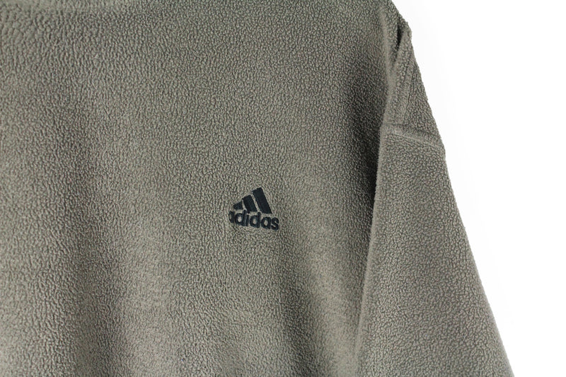 Vintage Adidas Fleece Sweatshirt Large / XLarge