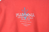Vintage Madonna Drowned World Tour 01 T-Shirt Large / XLarge