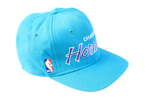Vintage Charlotte Hornets Cap NBA basketball 90s retro sport USA hat