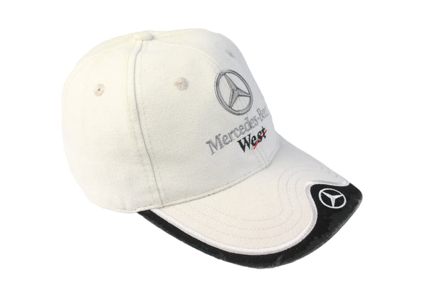 Vintage Mercedes-Benz Cap West racing Formula 1 F1 90s grand prix retro hat