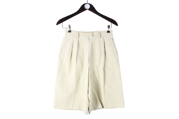 Vintage Jil Sander+ Shorts 36 beige authentic 90s luxury shorts