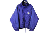 Vintage Champion Jacket Large / XLarge size men's full zip purple ski sport extreme mountain 90's style warm winter athletic authentic suit