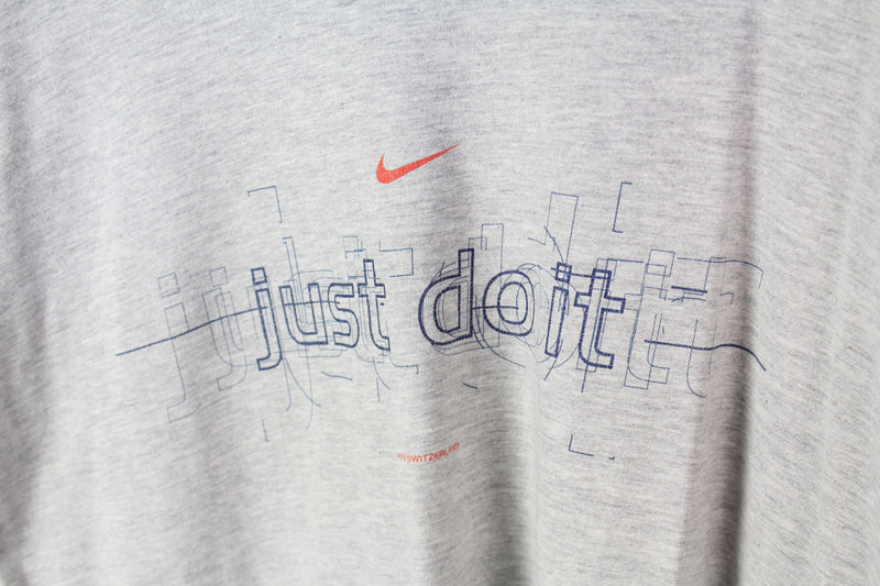 Vintage Nike Just Do It T-Shirt Large