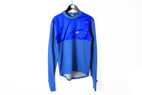 Vintage Nike Sweatshirt Large made in West Germany blue 80s sportswear 