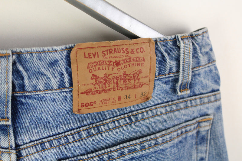 Vintage Levis 505 Jeans W 34 L 32