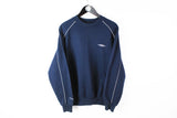 Vintage Umbro Sweatshirt Medium / Large navy blue retro small logo crewneck 90's jumper