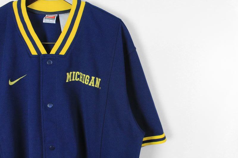 Vintage Nike Michigan Jersey T-Shirt Large