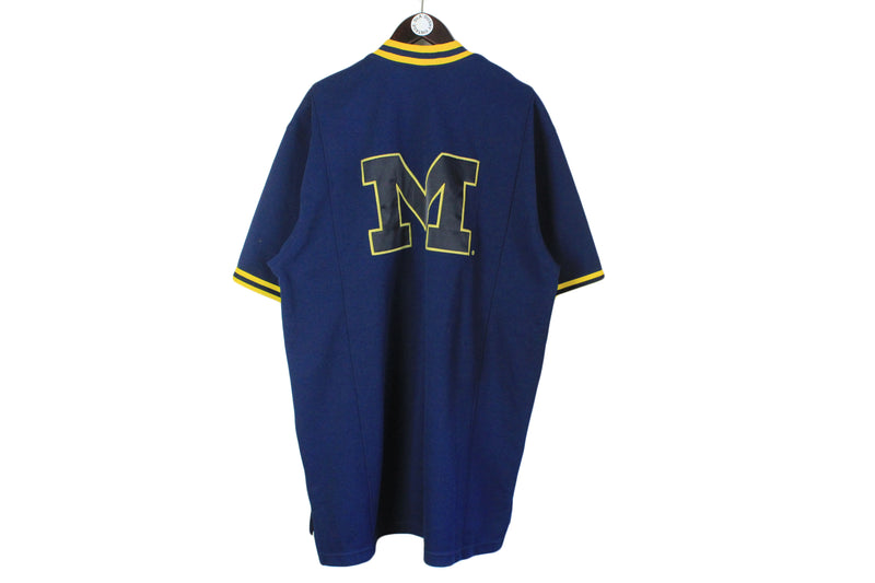 Vintage Nike Michigan Jersey T-Shirt Large