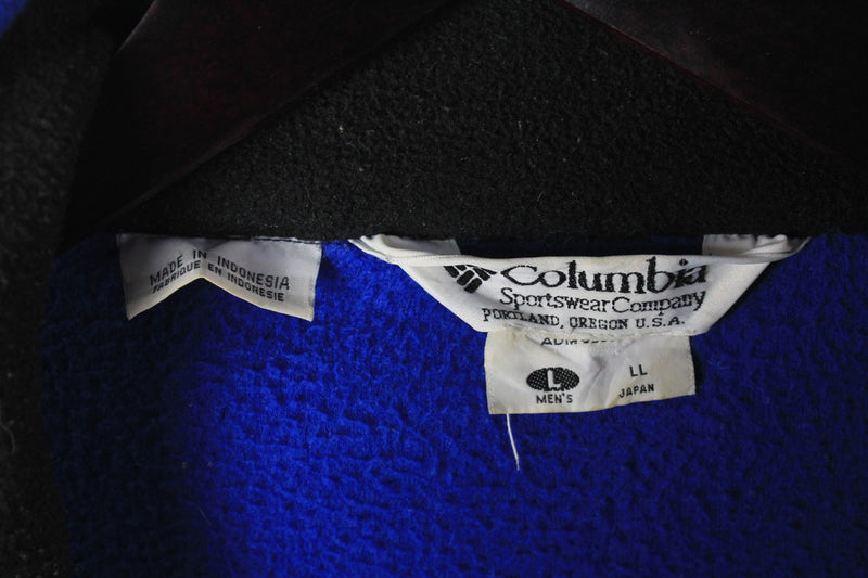 Vintage Columbia Fleece Full Zip Large