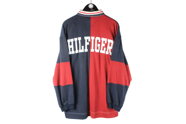 Vintage Tommy Hilfiger Rugby Shirt Large