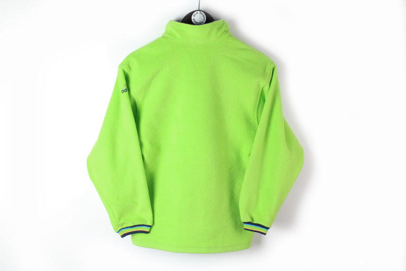 Vintage Adidas Fleece Half Zip Kids 140 – dla dushy