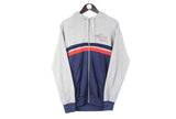 Vintage Adidas Hoodie Full Zip Medium Sport Spirit 80s retro jumper hooded sweatshirt cardigan