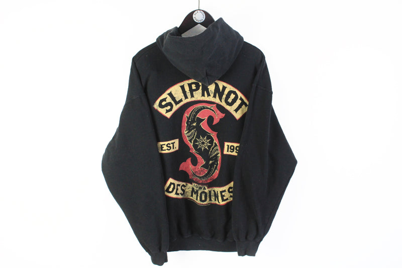 Slipknot Des Moines Iowa 2015 Hoodie XLarge