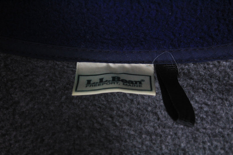 Vintage L.L.Bean Fleece Half Zip Medium
