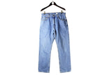Vintage Levi's 505 Jeans W 33 L 30 blue 90s retro USA wear denim pants