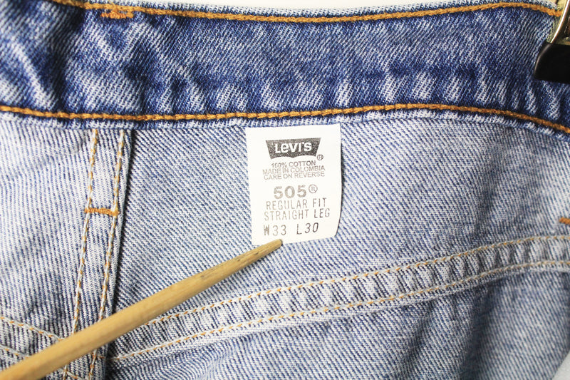 Vintage Levi's 505 Jeans W 33 L 30