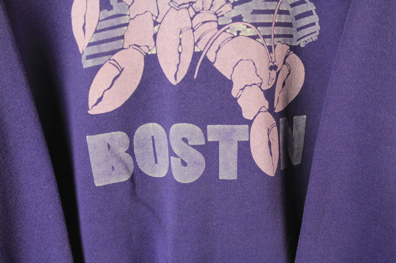 Vintage Boston Lobsters Lee Sweatshirt Large