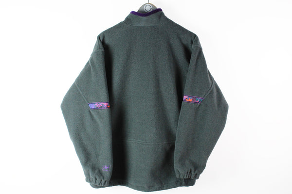 Vintage Helly Hansen Fleece Half Zip Large