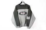 Vintage Wu-Wear Wu-Tang Clan Sweatshirt XLarge / XXLarge gray big logo 90s hip hop jumper crewneck pullover