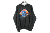 Vintage Volvo Truck Sweatshirt Large auto fan 90s retro classic oversize jumper sport racing shirt
