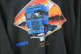 Vintage Volvo Truck Sweatshirt Large