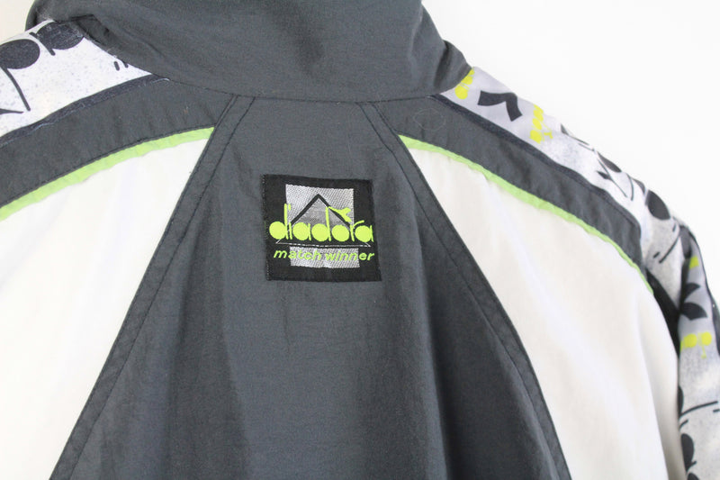Vintage Diadora Track Jacket Small