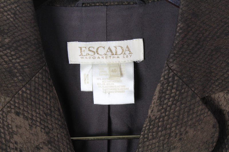 Vintage Escada Margaretha Ley Blazer Jacket Women's 40