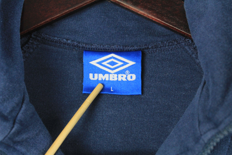 Vintage Umbro Sweatshirt 1/4 Zip Medium