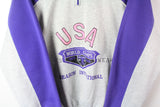 Vintage USA Sweatshirt 1/4 Zip Medium