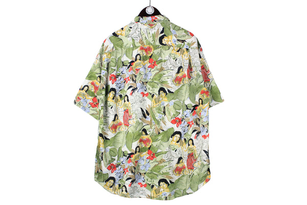 Vintage Hawaii Short Sleeve Shirt Large
