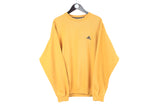 Vintage Adidas Sweatshirt Large small logo crewneck 90s sport jumper