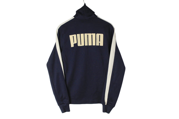 Vintage Puma Sweatshirt Half Zip Medium