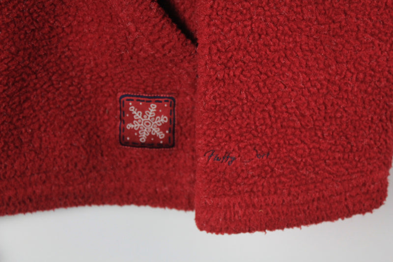Vintage Disney Winnie the Pooh Fleece 1/4 Zip Medium