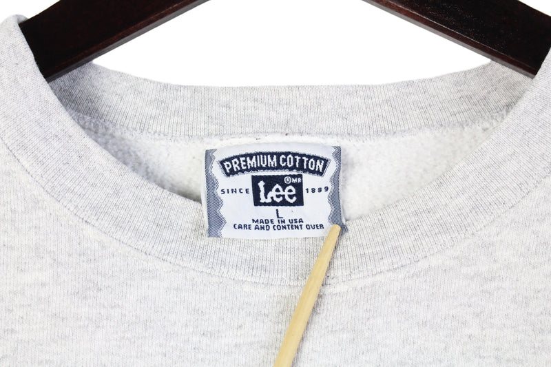Vintage Cool as a Moose Lee Sweatshirt Medium