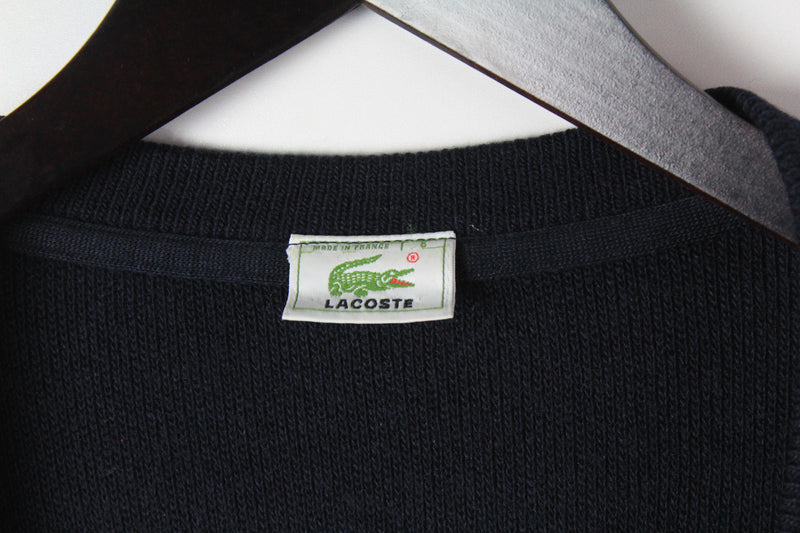 Vintage Lacoste Cardigan XLarge