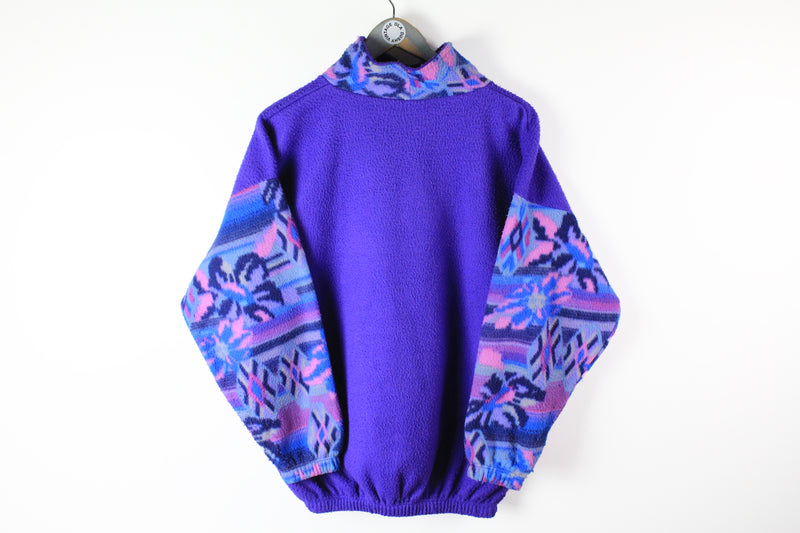 Vintage Fleece Half Zip Women's XLarge