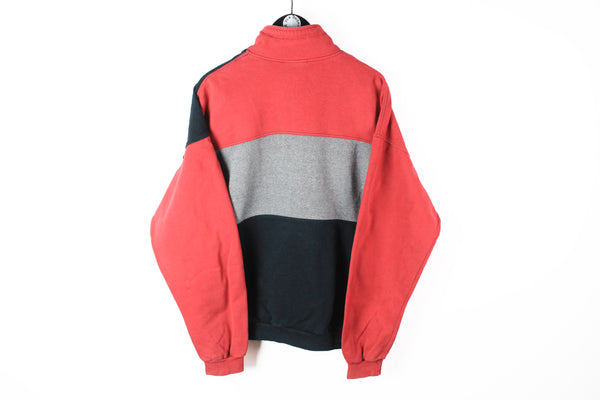 Vintage Maser Sweatshirt Half Zip Large