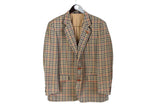 Vintage Daks Blazer XLarge men's size luxury brand 90's style official classic wear made in britain 100% wool 2 button jacket