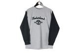 Vintage Timberland Sweatshirt Women's Small / Medium size oversize crewneck big logo sport style authentic athletic pullover 90's style classic long sleeve street style