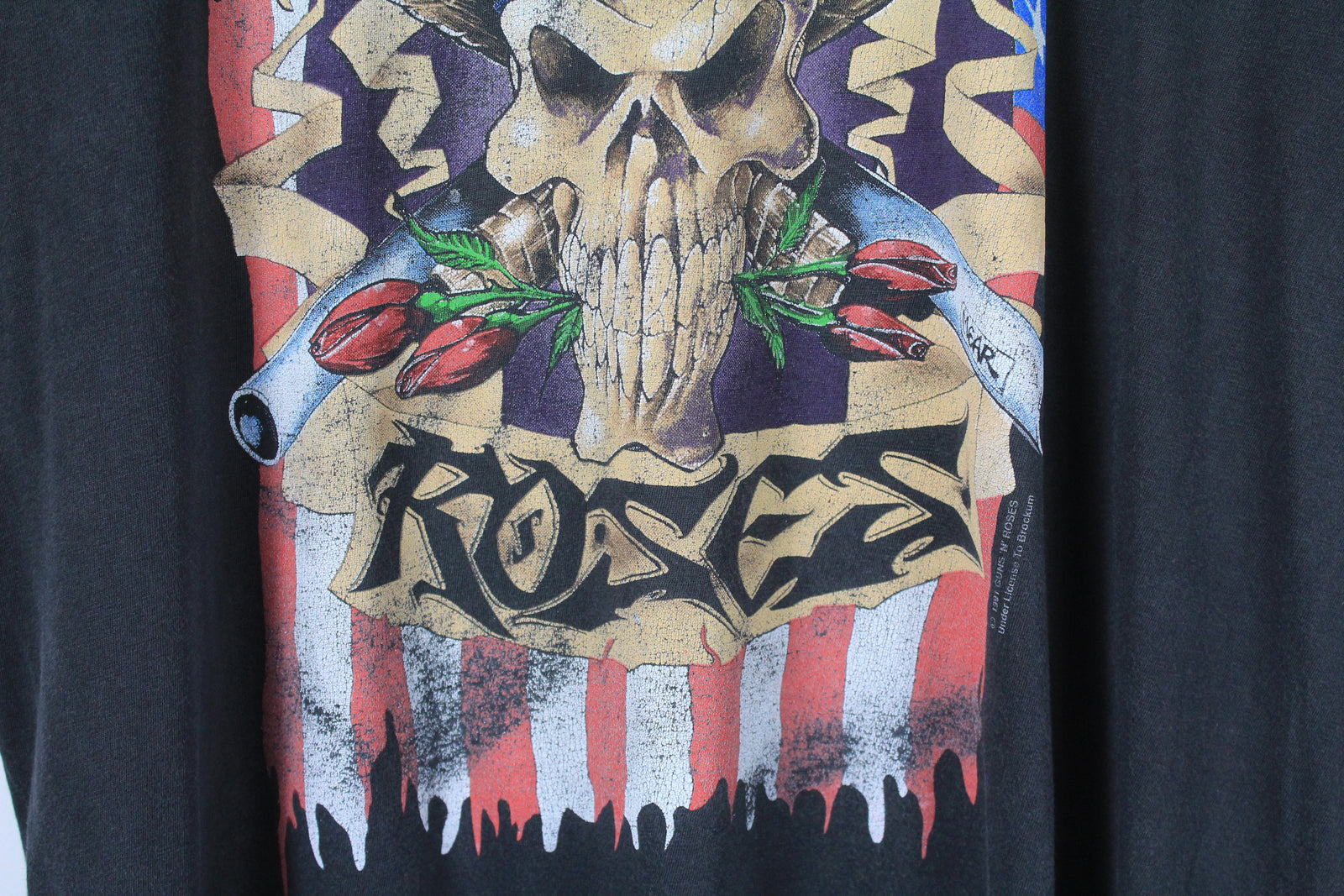 Vintage Guns'n'Roses 91/92 World Tour T-Shirt Large – dla dushy