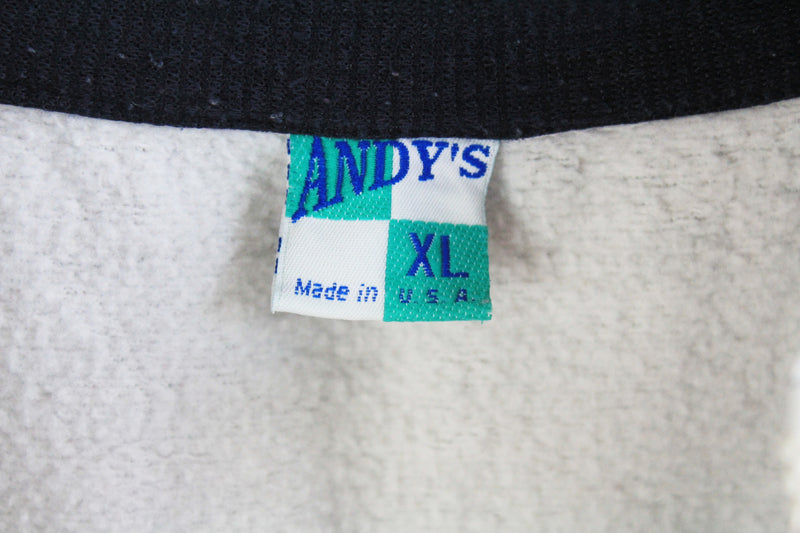 Vintage USA Sweatshirt 1/4 Zip Medium