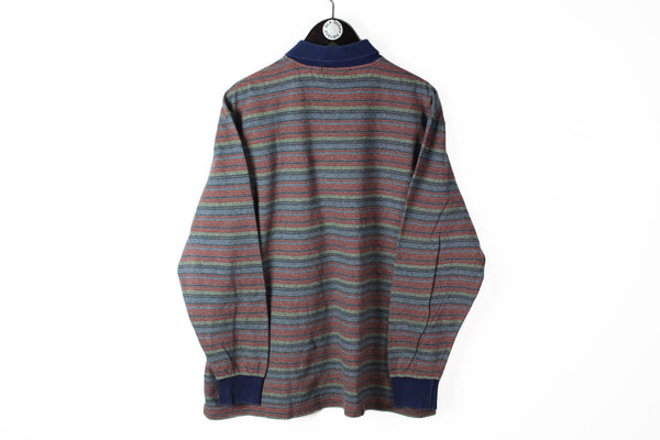 Vintage Missoni Sweatshirt Collared XLarge / XXLarge