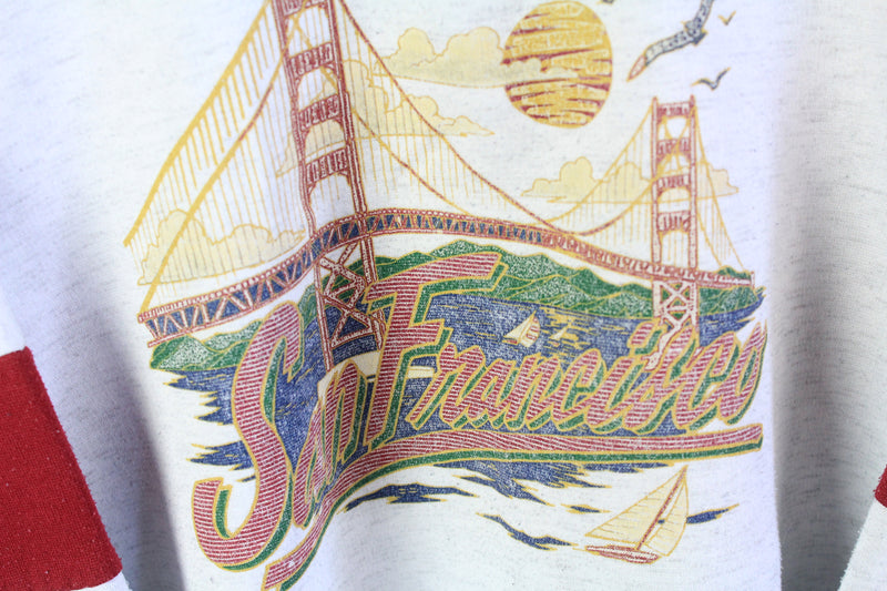 Vintage San Francisco Sweatshirt 1/4 Zip Small