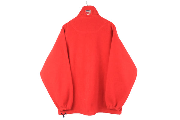 Vintage Gant Fleece 1/4 Zip XLarge