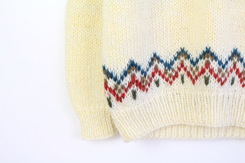 Vintage Icelandic Sweater Large